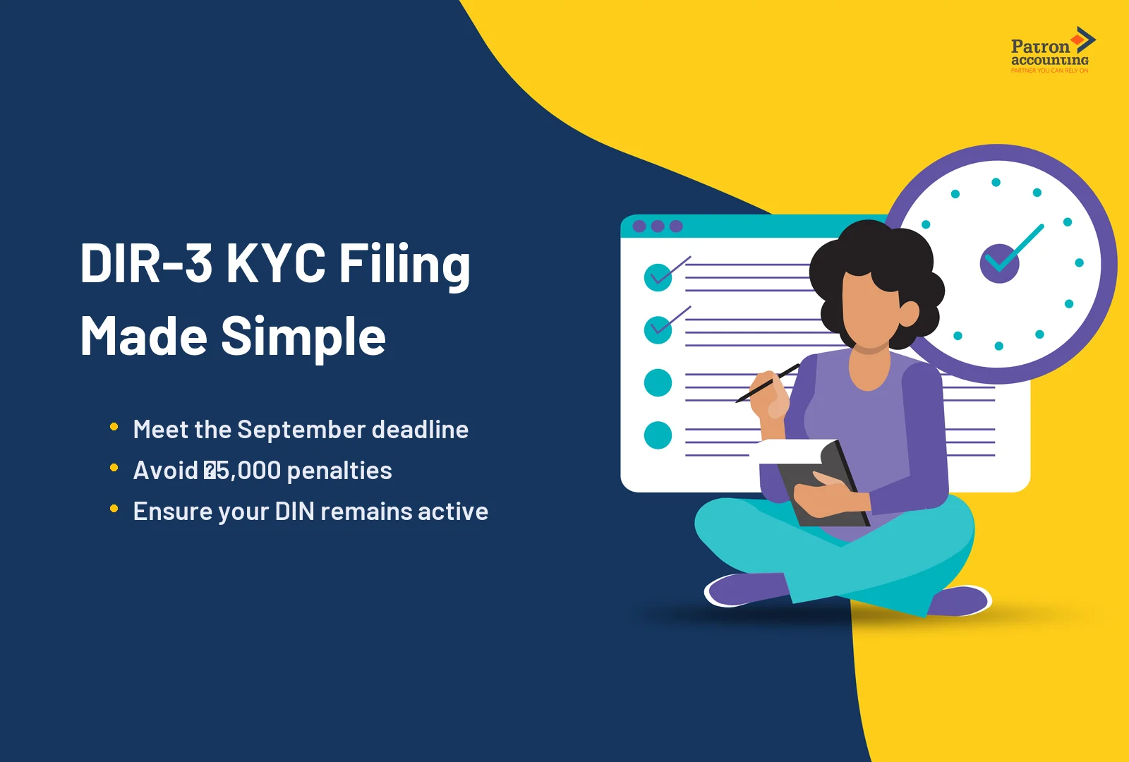 DIR-3 KYC Annual Filing: Complete Guide - Who Must File, Process, Deadline and ₹5,000 Penalty - Featured Image