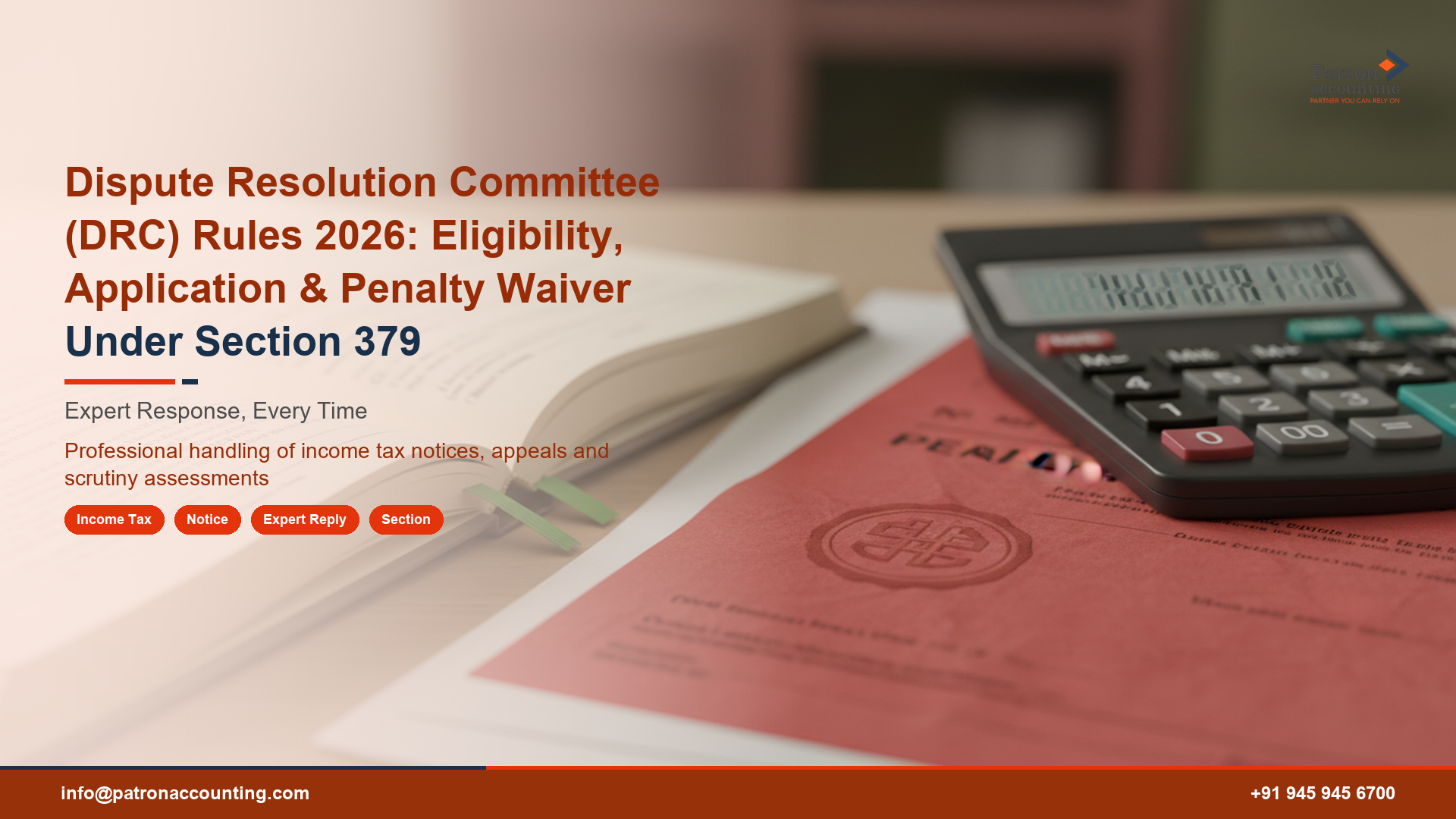 Dispute Resolution Committee (DRC) Rules 2026: Eligibility, Application & Penalty Waiver Under Section 379