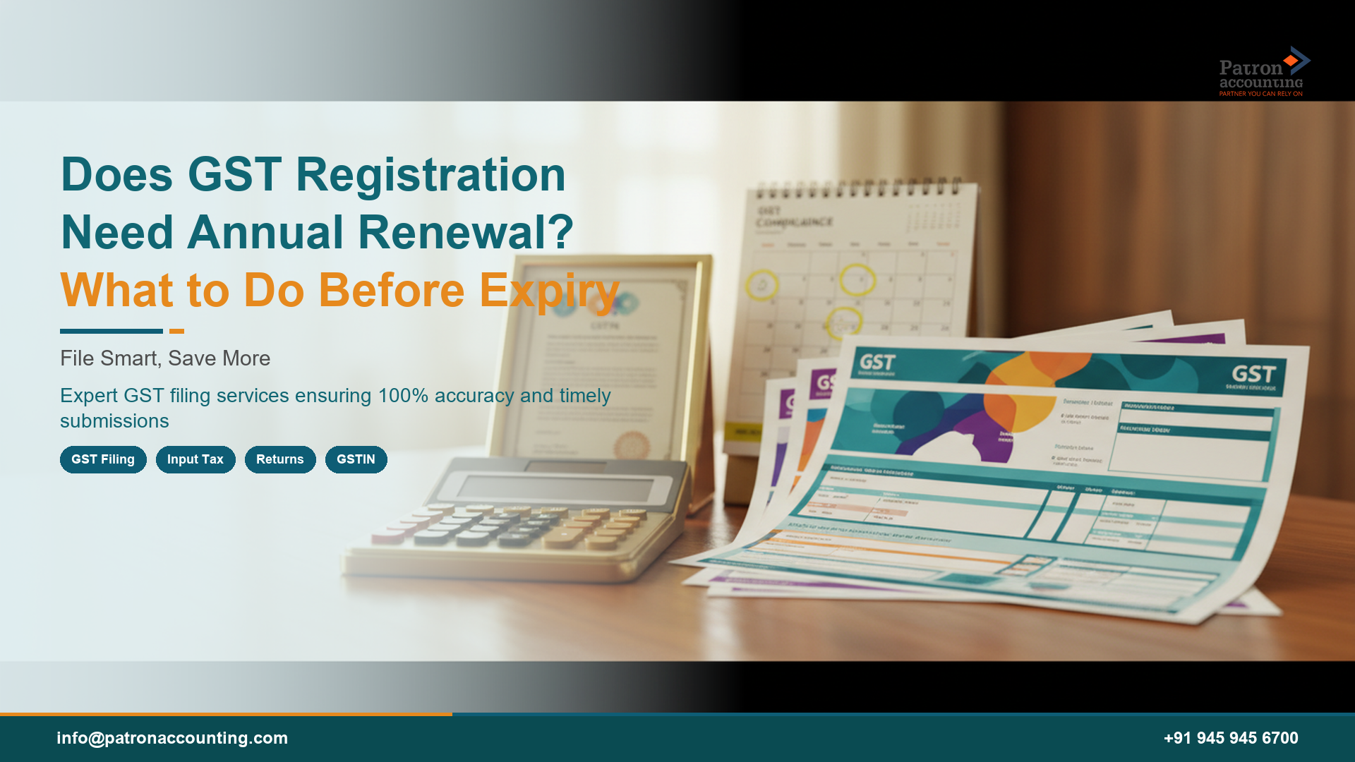 Does GST Registration Need Annual Renewal? What to Do Before Expiry