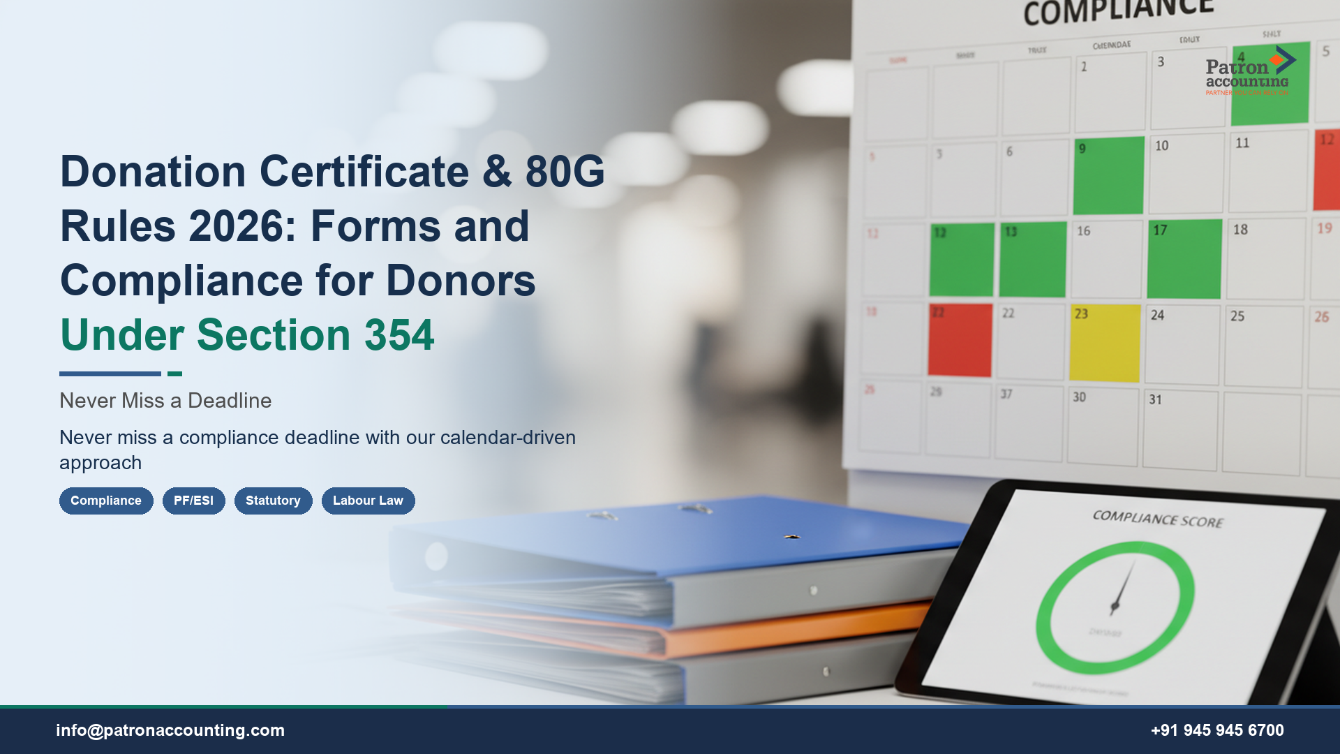 Donation Certificate & 80G Rules 2026: Forms and Compliance for Donors Under Section 354