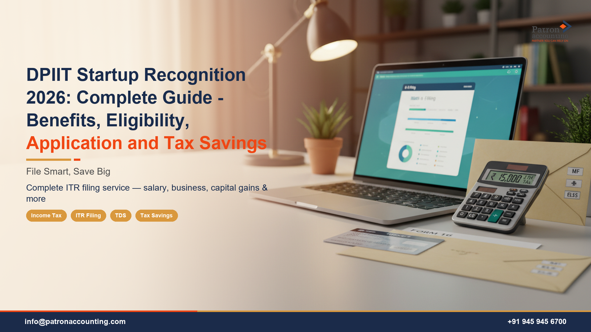 DPIIT Startup Recognition 2026: Complete Guide - Benefits, Eligibility, Application and Tax Savings