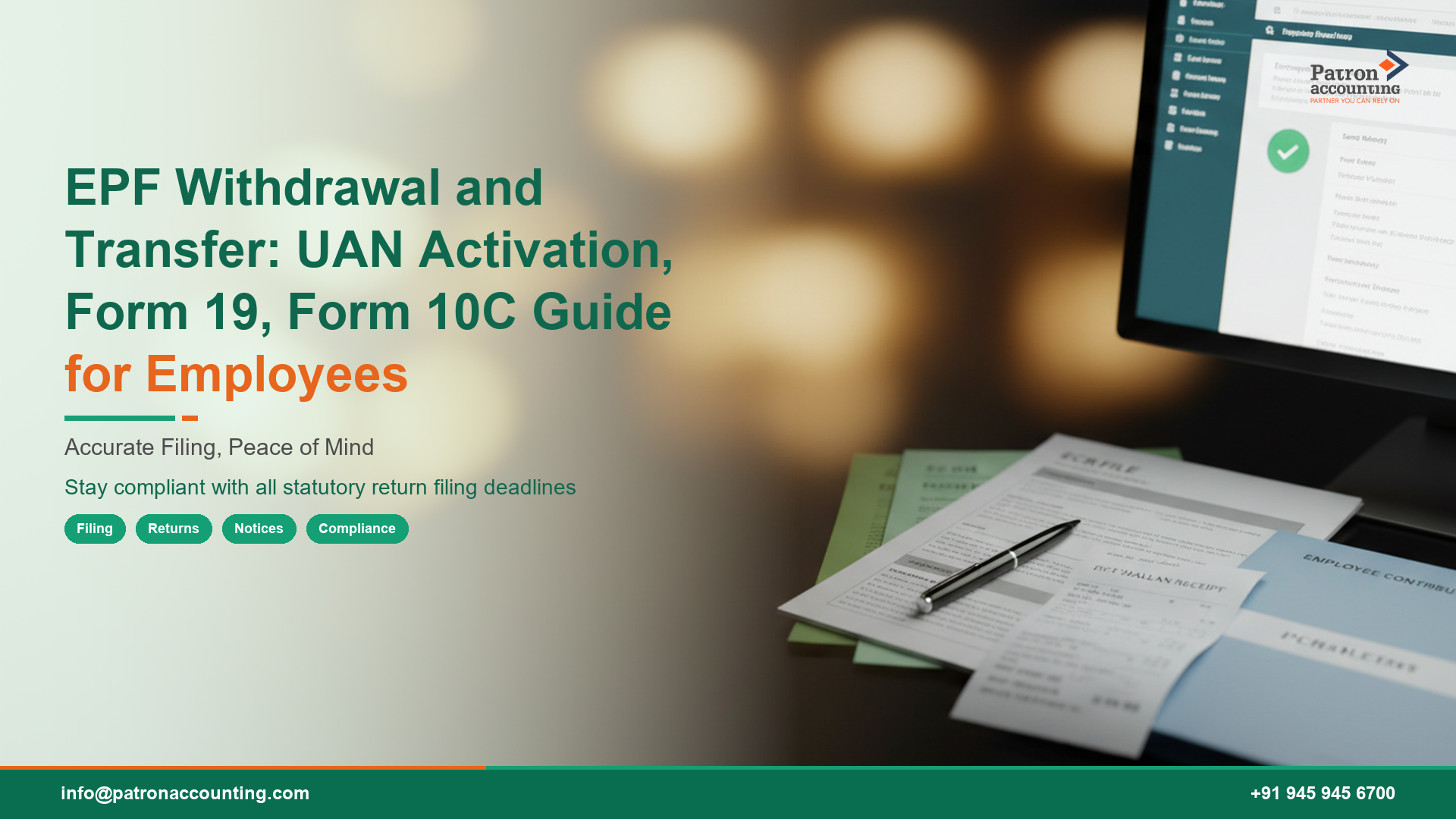 EPF Withdrawal and Transfer: UAN Activation, Form 19, Form 10C Guide for Employees