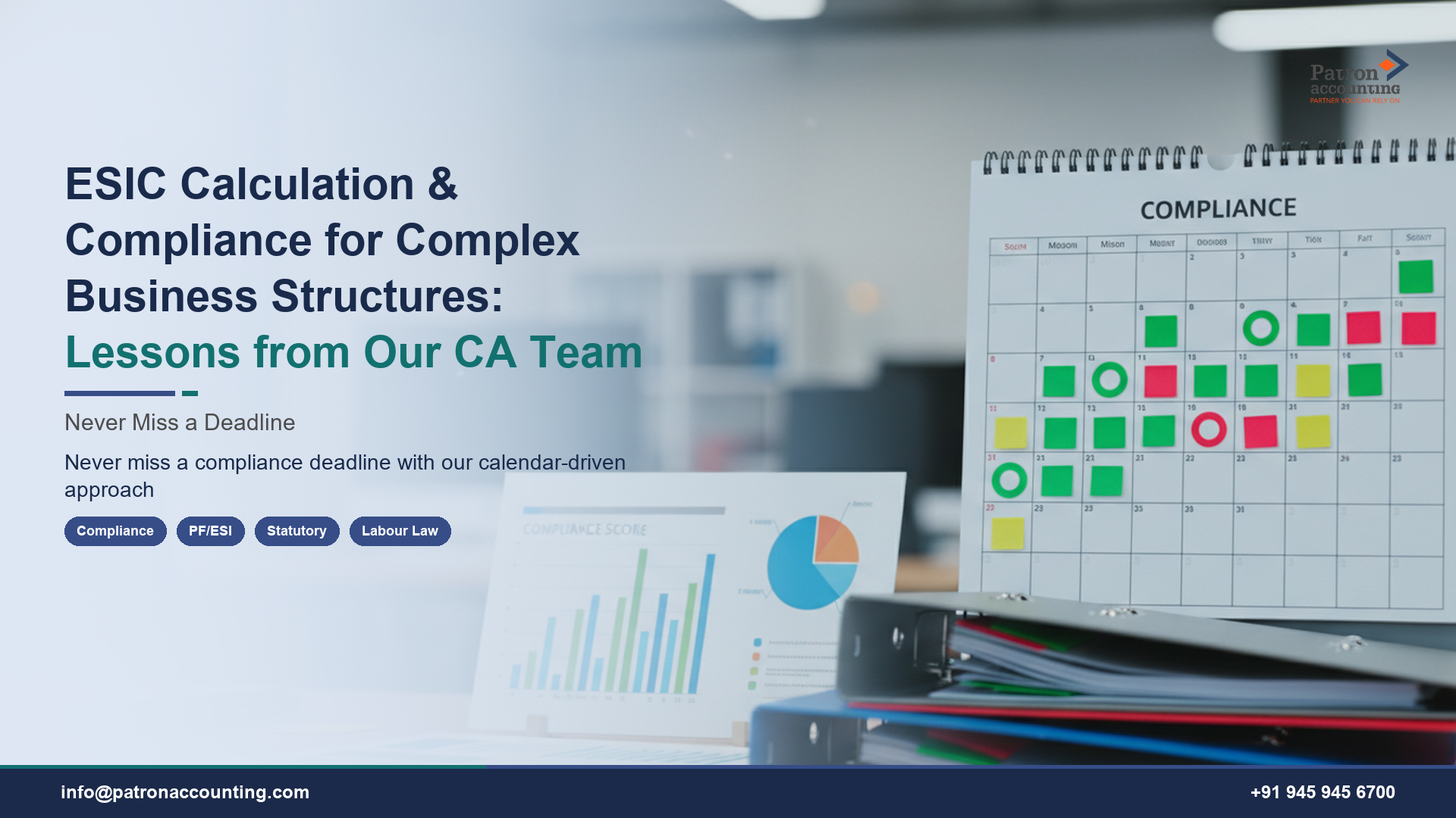 ESIC Calculation & Compliance for Complex Business Structures: Lessons from Our CA Team