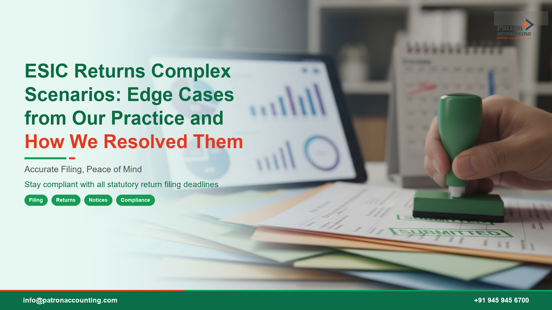 ESIC Returns Complex Scenarios: Edge Cases from Our Practice and How We Resolved Them