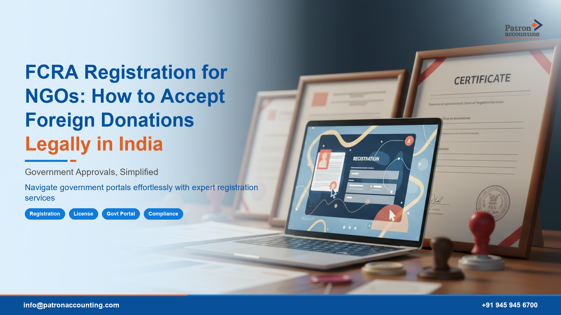 FCRA Registration for NGOs: How to Accept Foreign Donations Legally in India