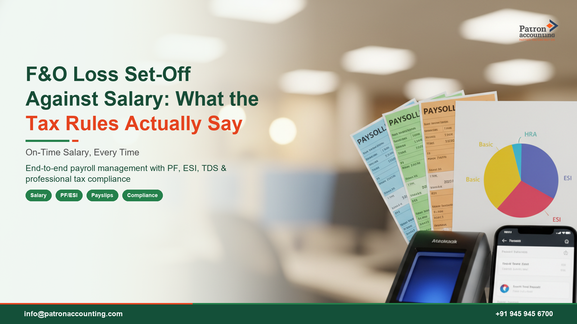 F&O Loss Set-Off Against Salary: What the Tax Rules Actually Say