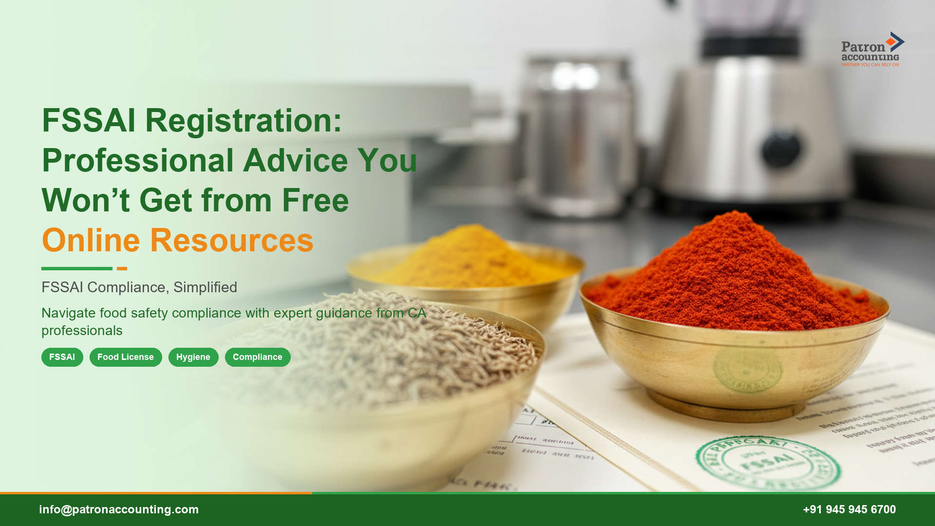 FSSAI Registration: Professional Advice You Won’t Get from Free Online Resources