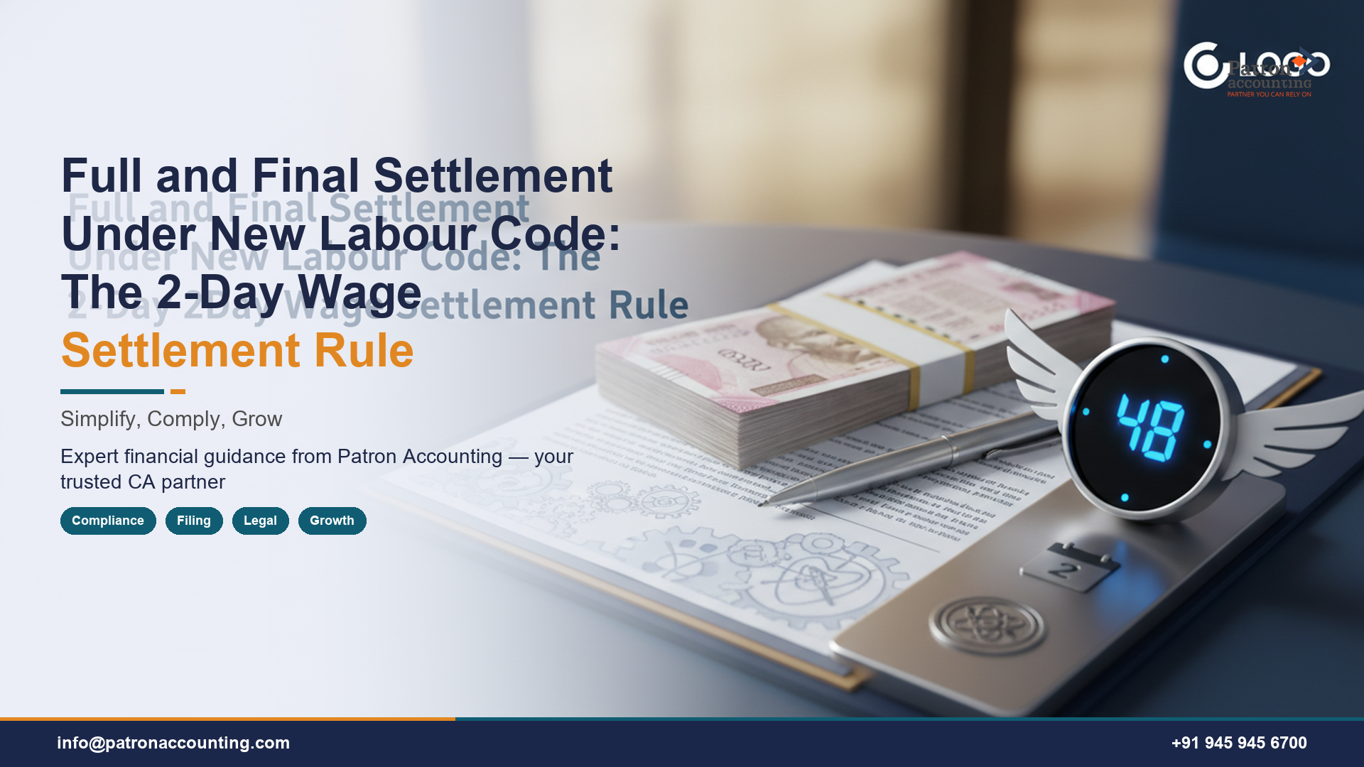 Full and Final Settlement Under New Labour Code: The 2-Day Wage Settlement Rule