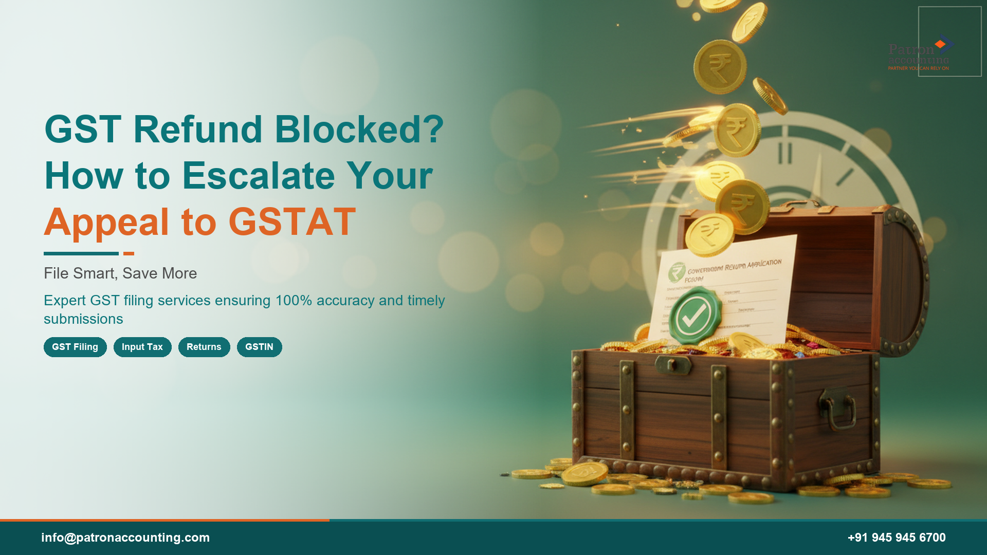 GST Refund Blocked? How to Escalate Your Appeal to GSTAT