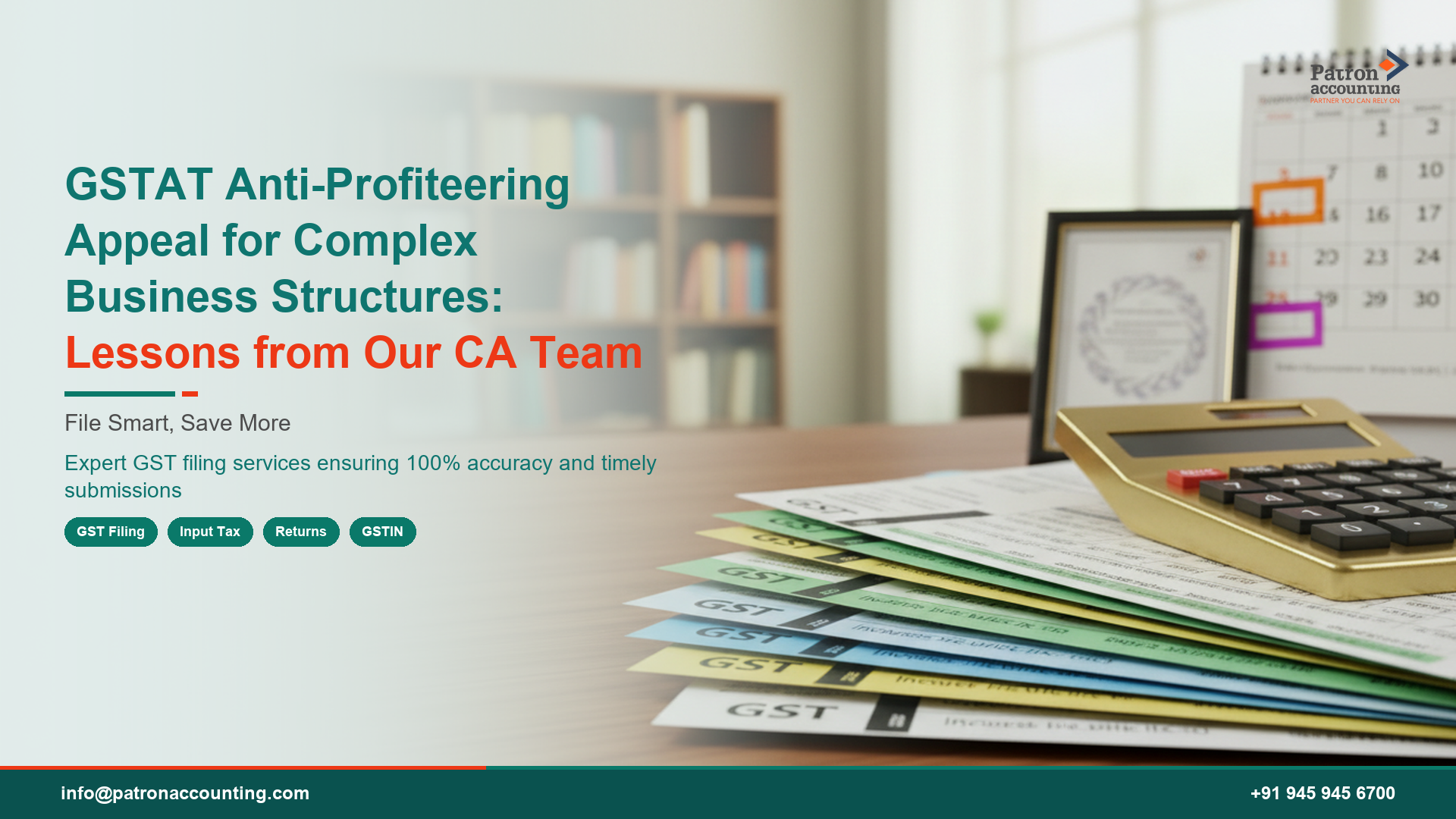 GSTAT Anti-Profiteering Appeal for Complex Business Structures: Lessons from Our CA Team