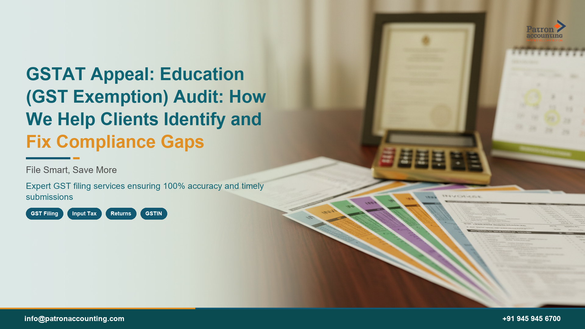 GSTAT Appeal: Education (GST Exemption) Audit: How We Help Clients Identify and Fix Compliance Gaps