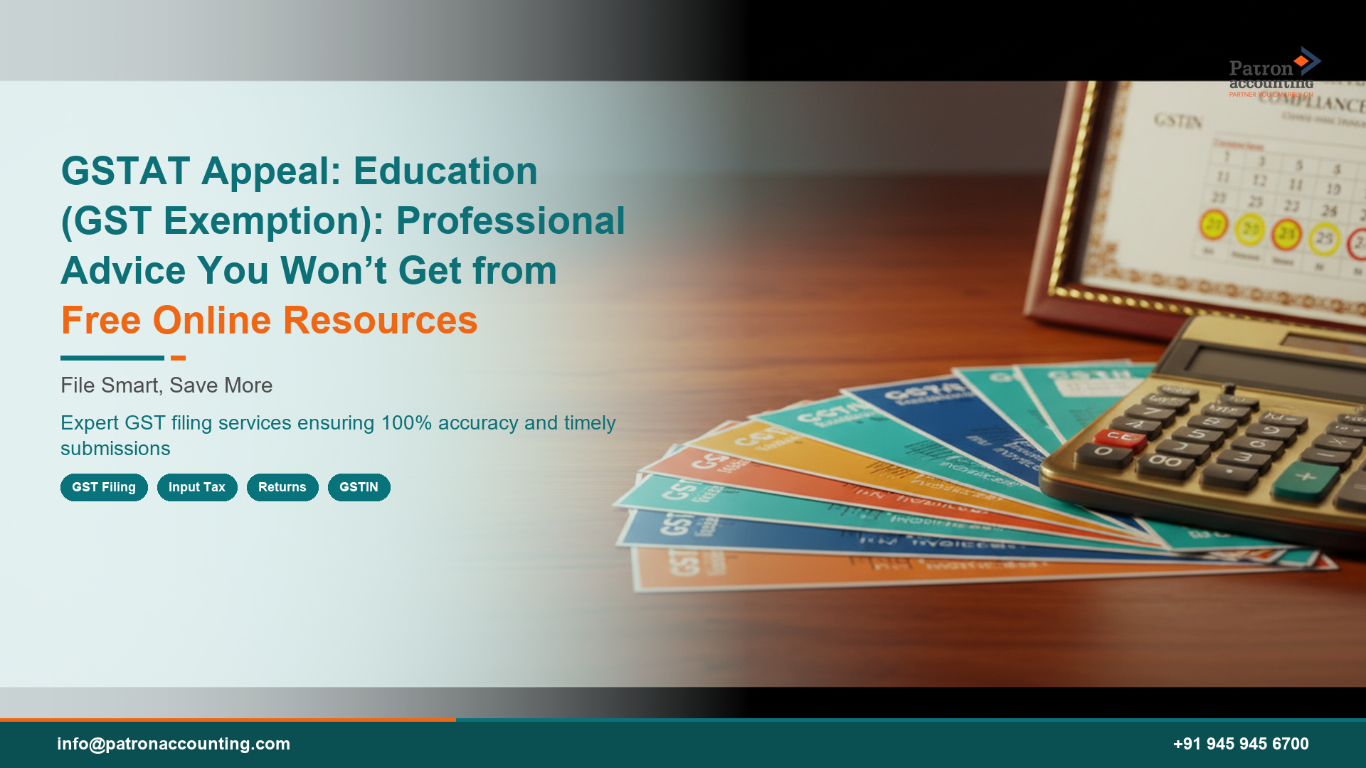 GSTAT Appeal: Education (GST Exemption): Professional Advice You Won’t Get from Free Online Resources