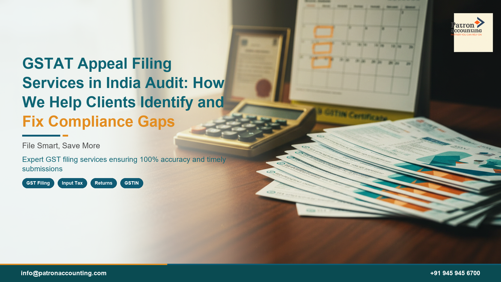 GSTAT Appeal Filing Services in India Audit: How We Help Clients Identify and Fix Compliance Gaps