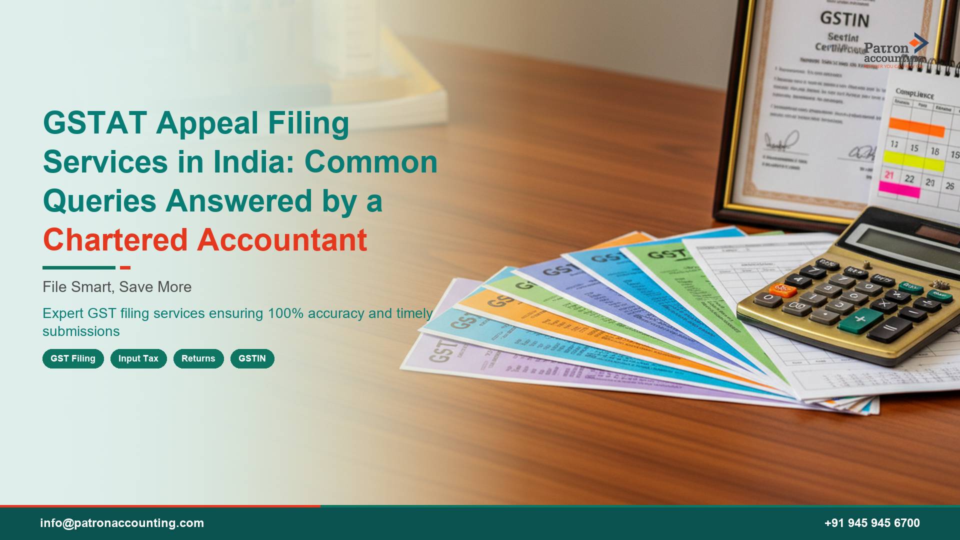 GSTAT Appeal Filing Services in India: Common Queries Answered by a Chartered Accountant