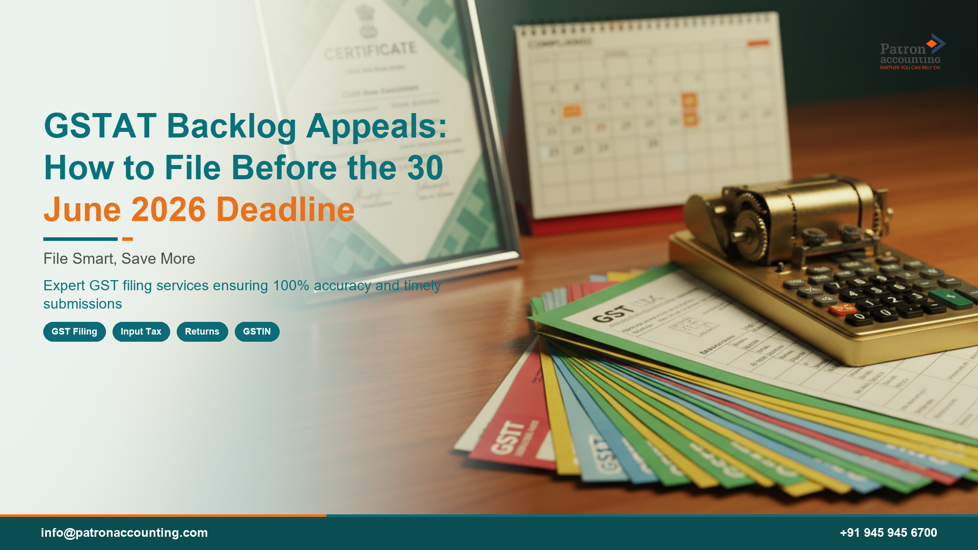 GSTAT Backlog Appeals: How to File Before the 30 June 2026 Deadline