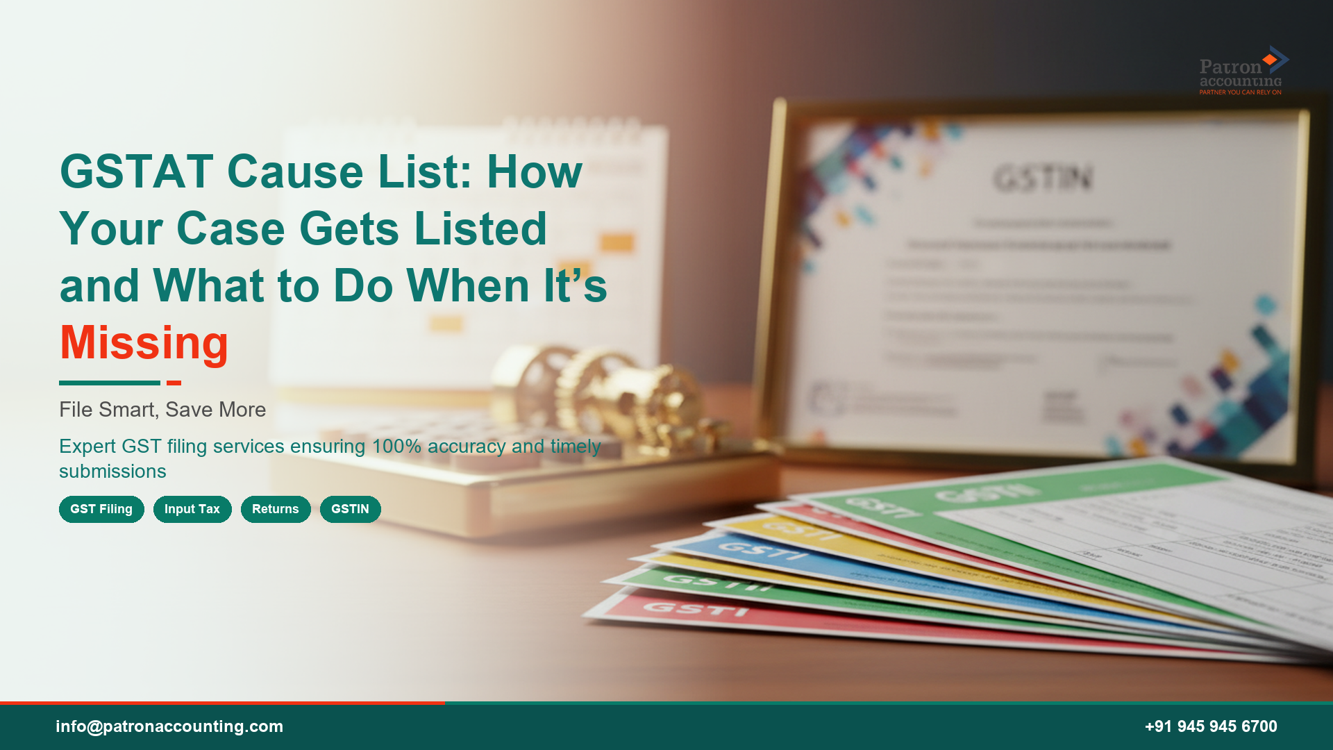 GSTAT Cause List: How Your Case Gets Listed and What to Do When It’s Missing