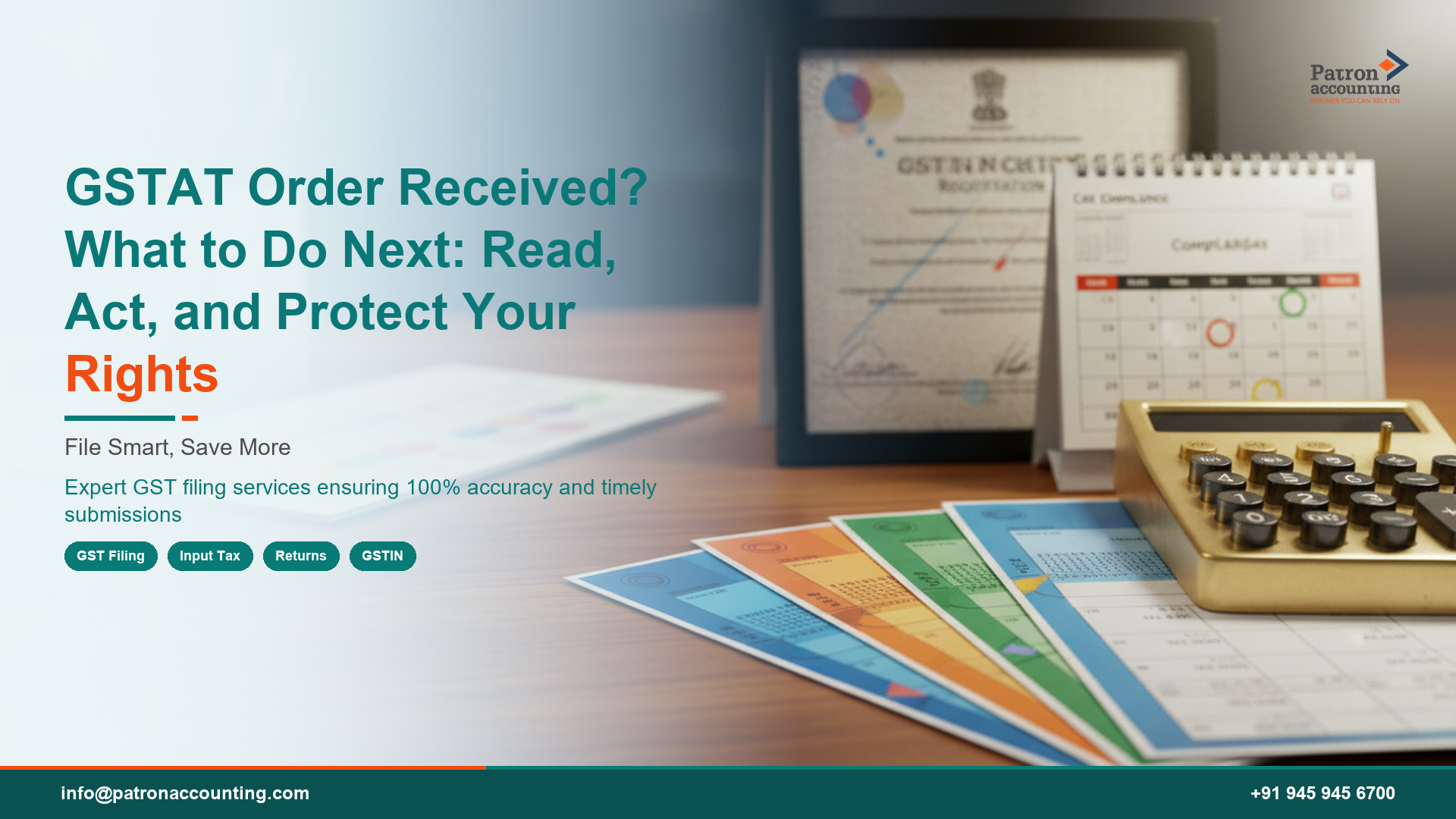 GSTAT Order Received? What to Do Next: Read, Act, and Protect Your Rights