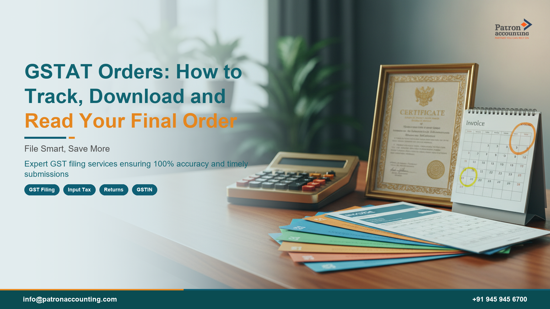 GSTAT Orders: How to Track, Download and Read Your Final Order