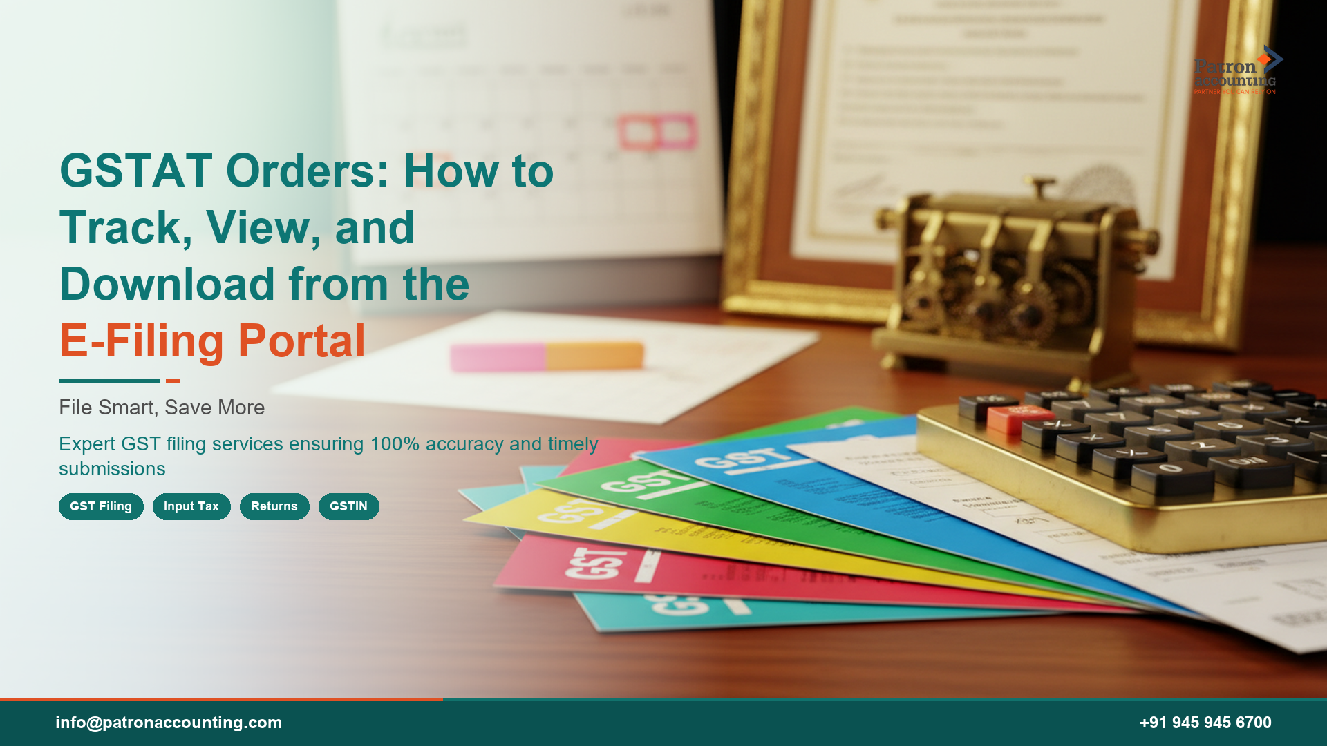 GSTAT Orders: How to Track, View, and Download from the E-Filing Portal