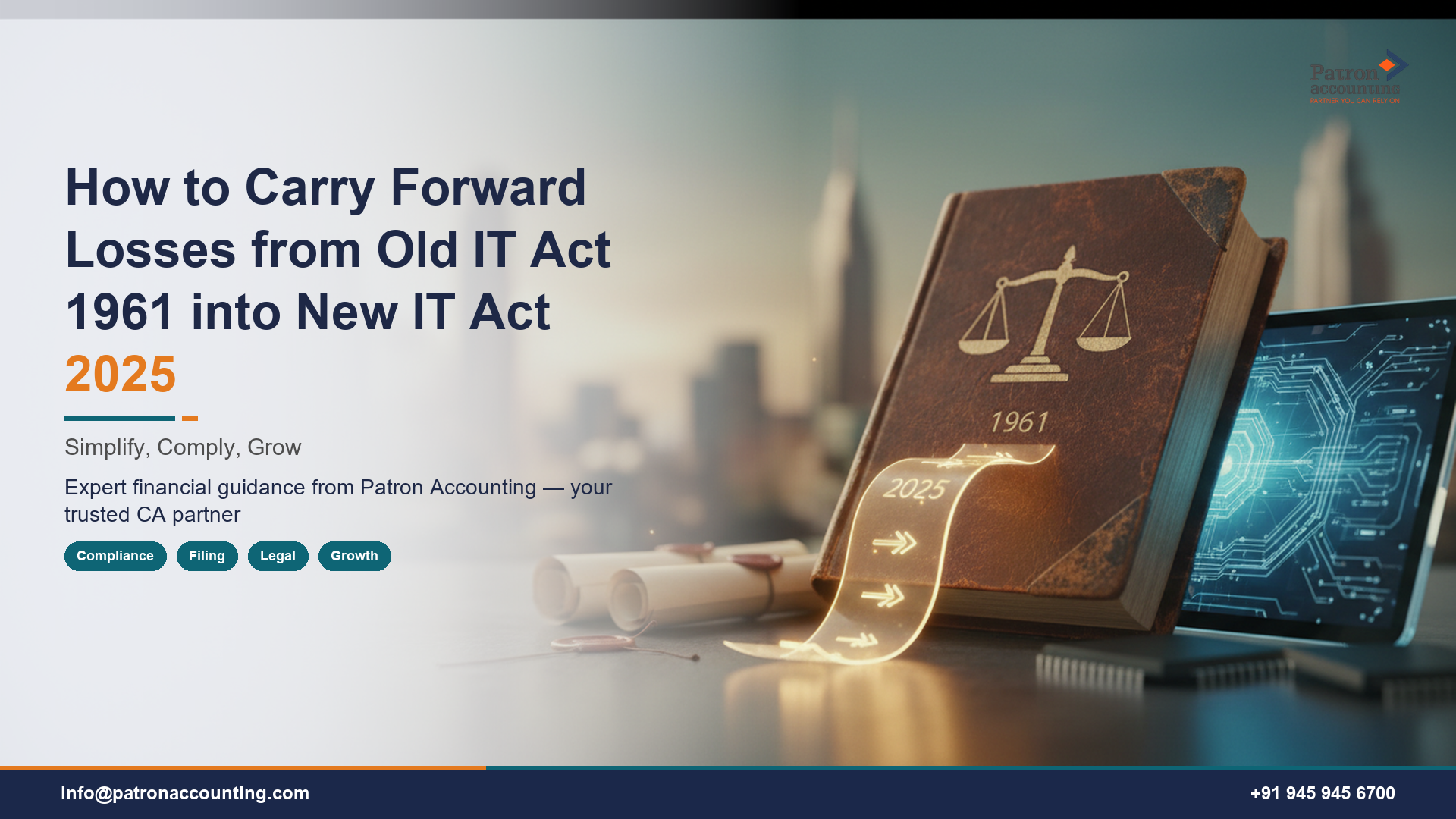 How to Carry Forward Losses from Old IT Act 1961 into New IT Act 2025