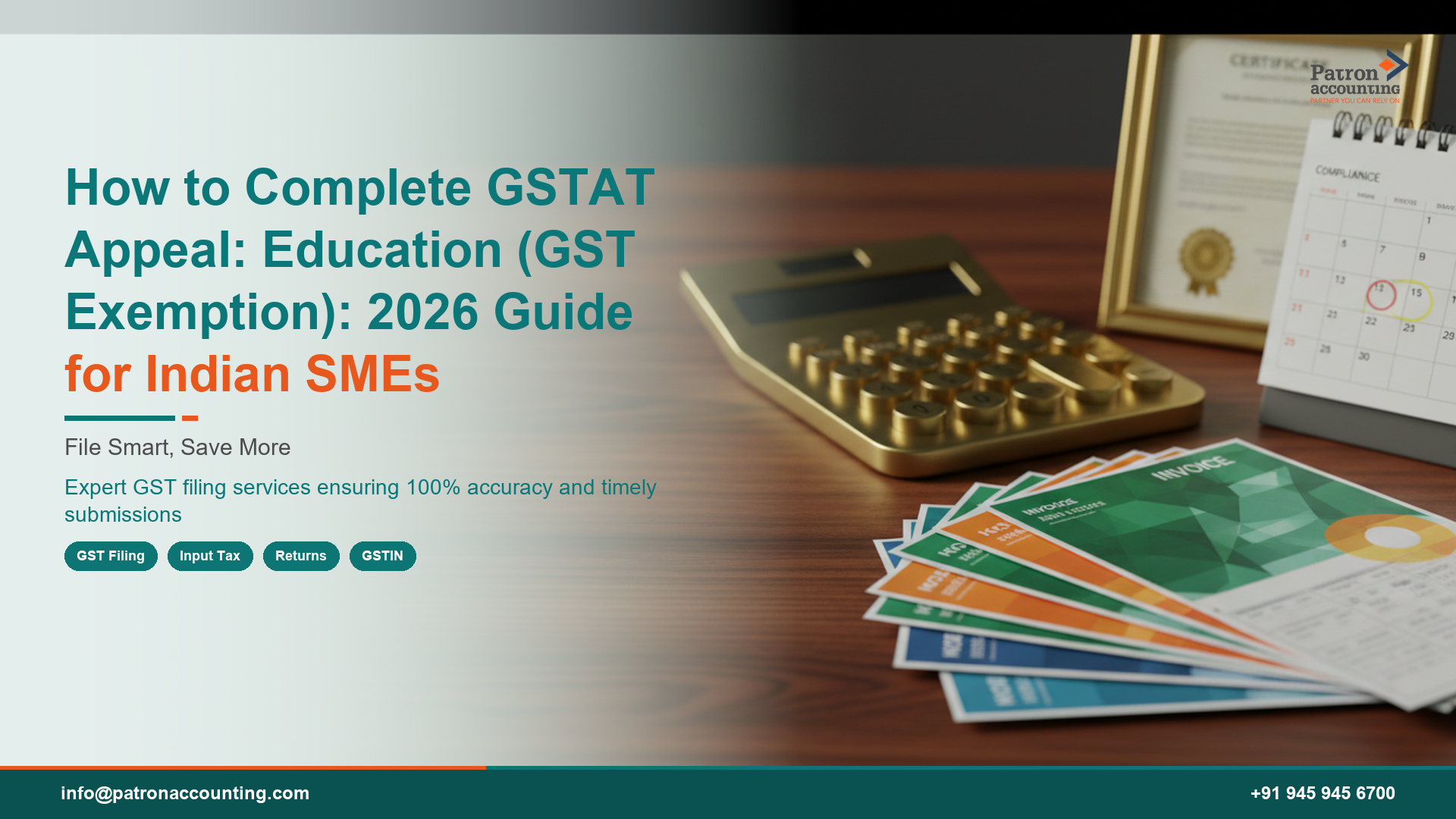 How to Complete GSTAT Appeal: Education (GST Exemption): 2026 Guide for Indian SMEs
