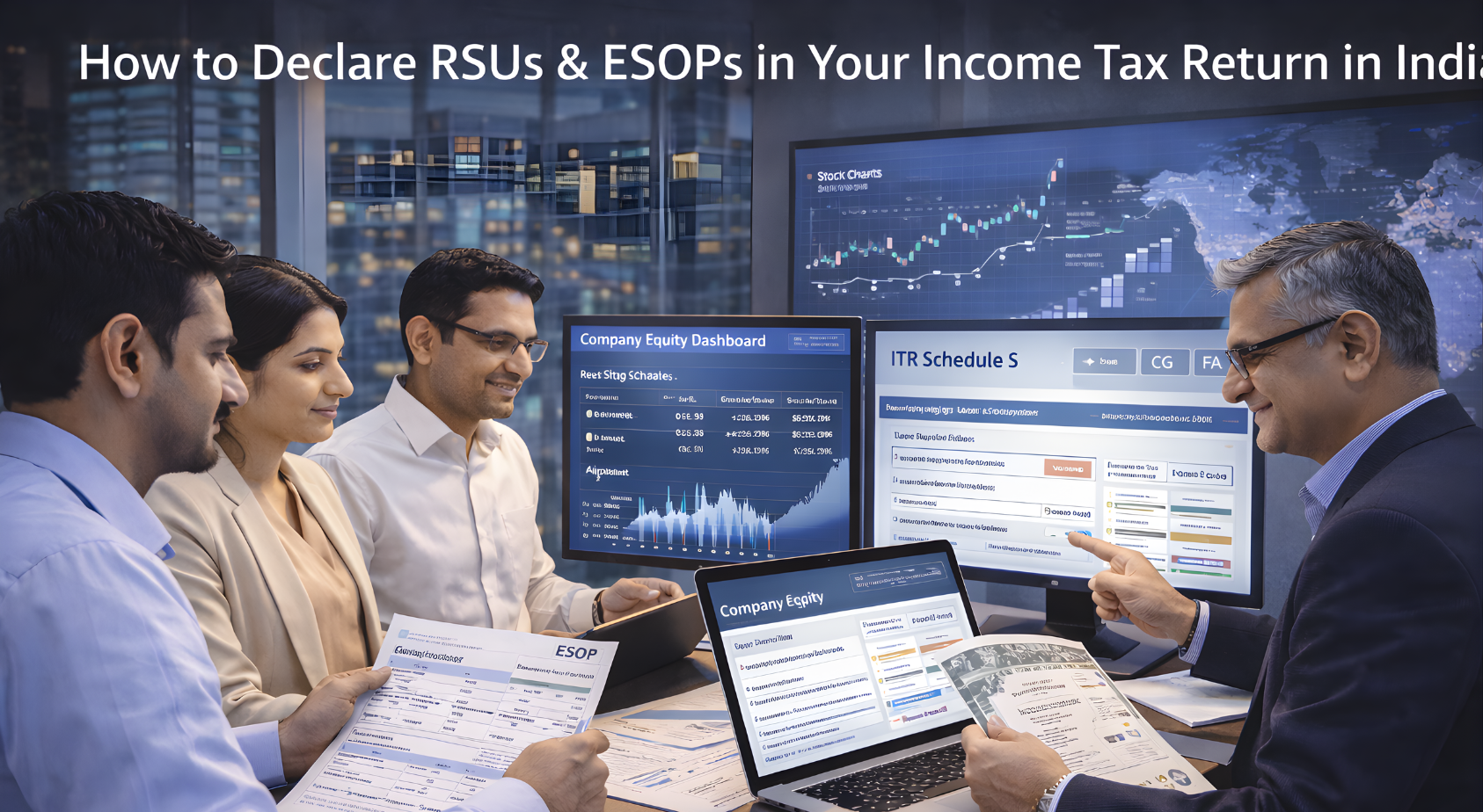 How to Declare RSUs & ESOPs in Your Income Tax Return in India