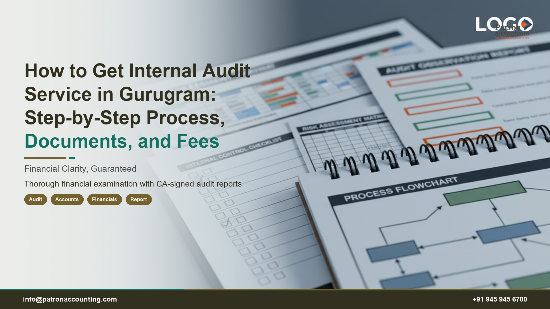 How to Get Internal Audit Service in Gurugram: Step-by-Step Process, Documents, and Fees