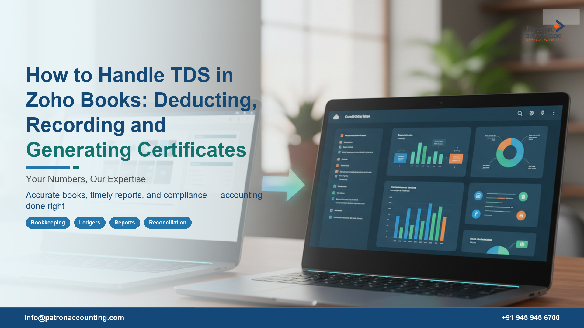 How to Handle TDS in Zoho Books: Deducting, Recording and Generating Certificates