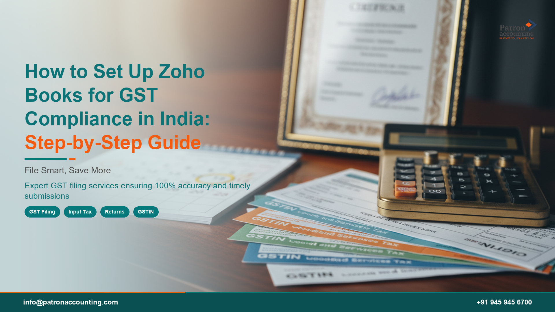 How to Set Up Zoho Books for GST Compliance in India: Step-by-Step Guide