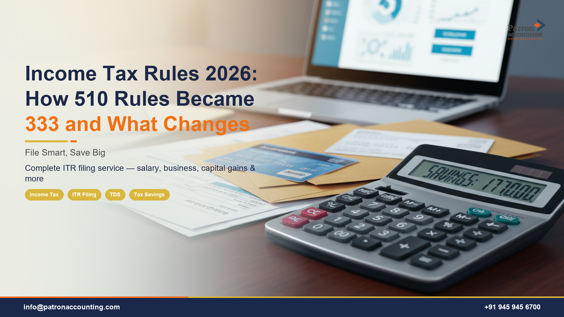 Income Tax Rules 2026: How 510 Rules Became 333 and What Changes