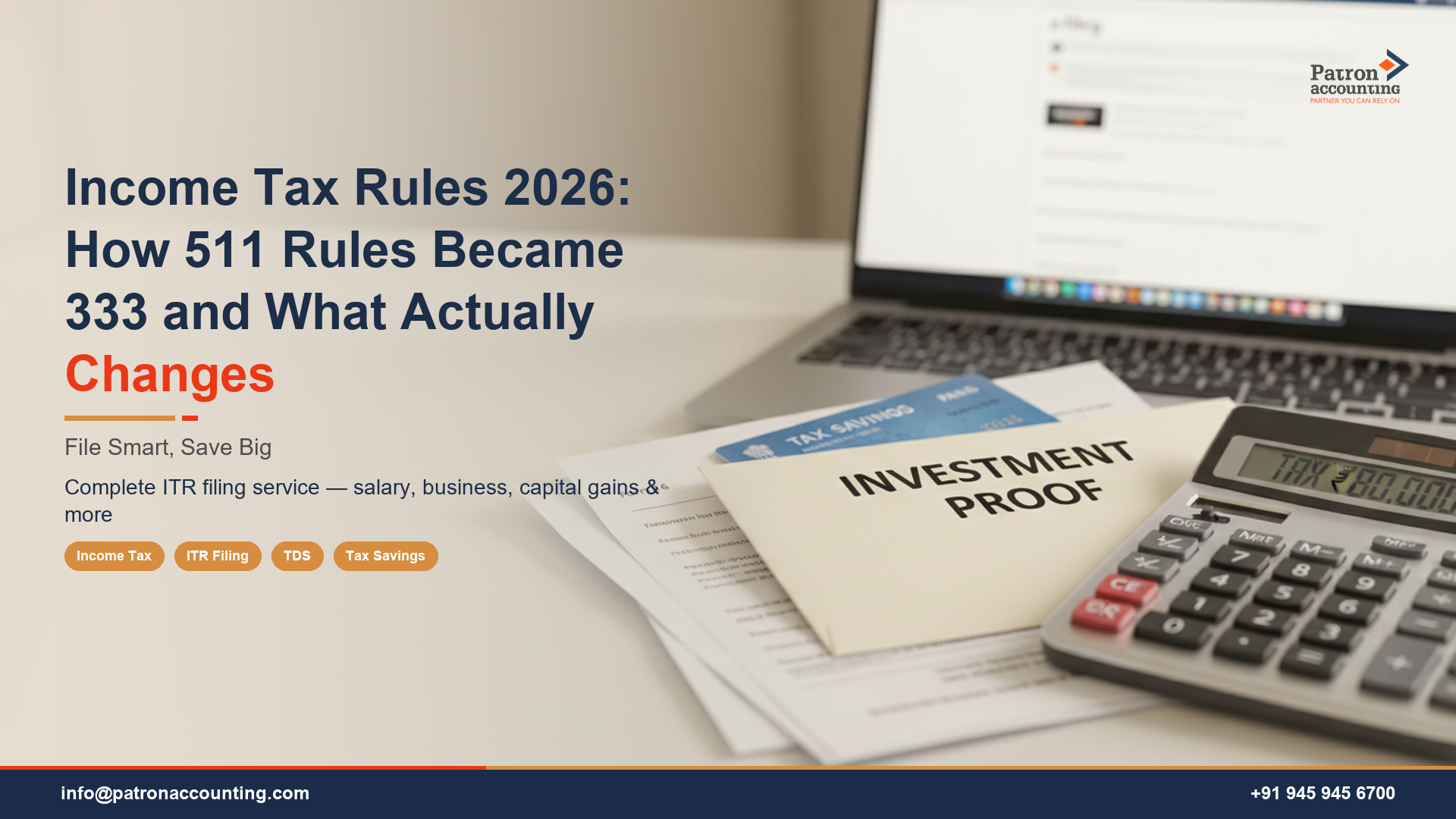 Income Tax Rules 2026: How 511 Rules Became 333 and What Actually Changes