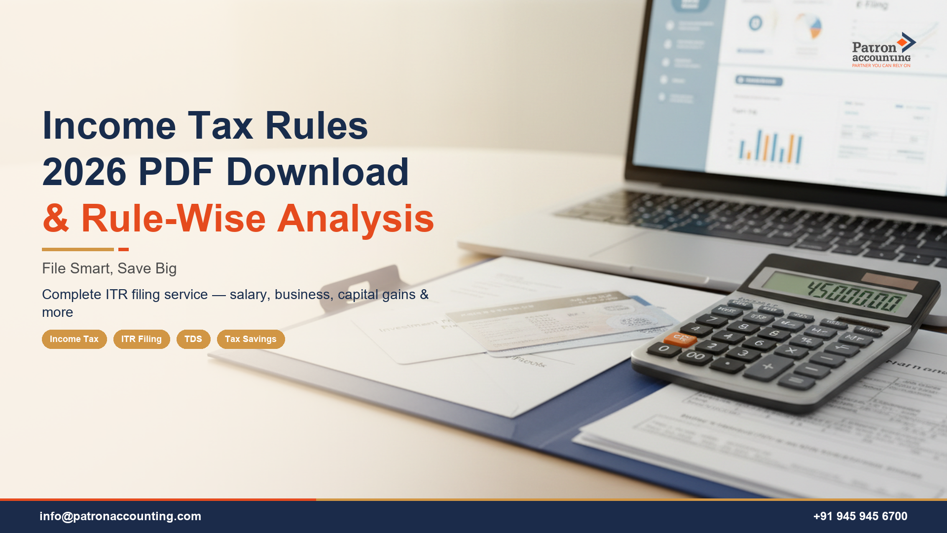 Income Tax Rules 2026 PDF Download & Rule-Wise Analysis