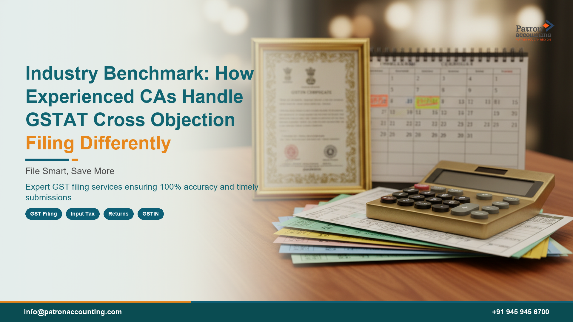 Industry Benchmark: How Experienced CAs Handle GSTAT Cross Objection Filing Differently