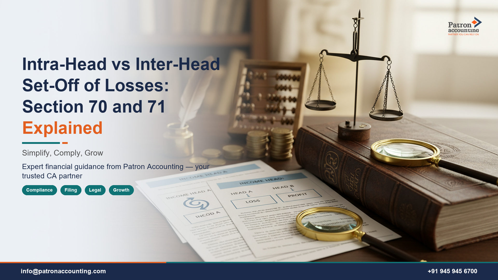 Intra-Head vs Inter-Head Set-Off of Losses: Section 70 and 71 Explained