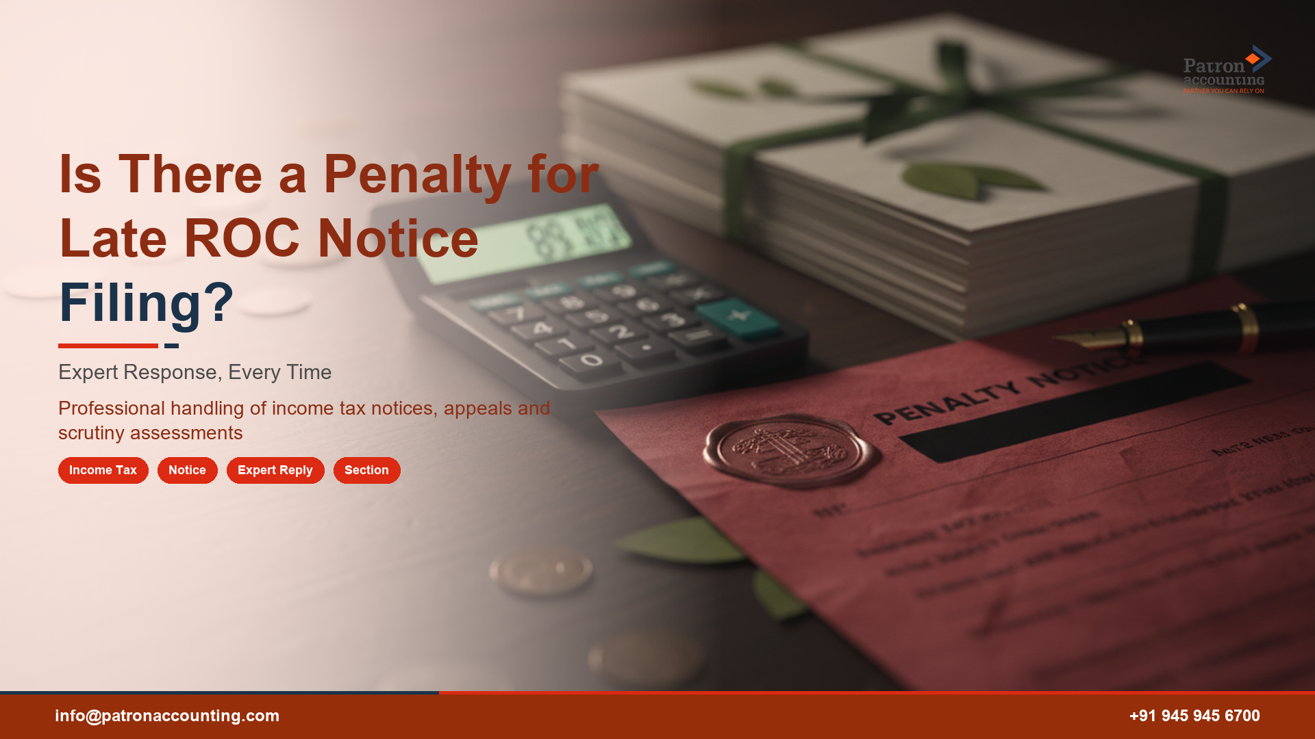 Is There a Penalty for Late ROC Notice Filing?