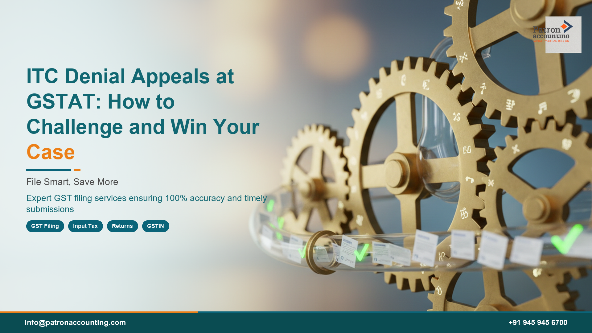 ITC Denial Appeals at GSTAT: How to Challenge and Win Your Case