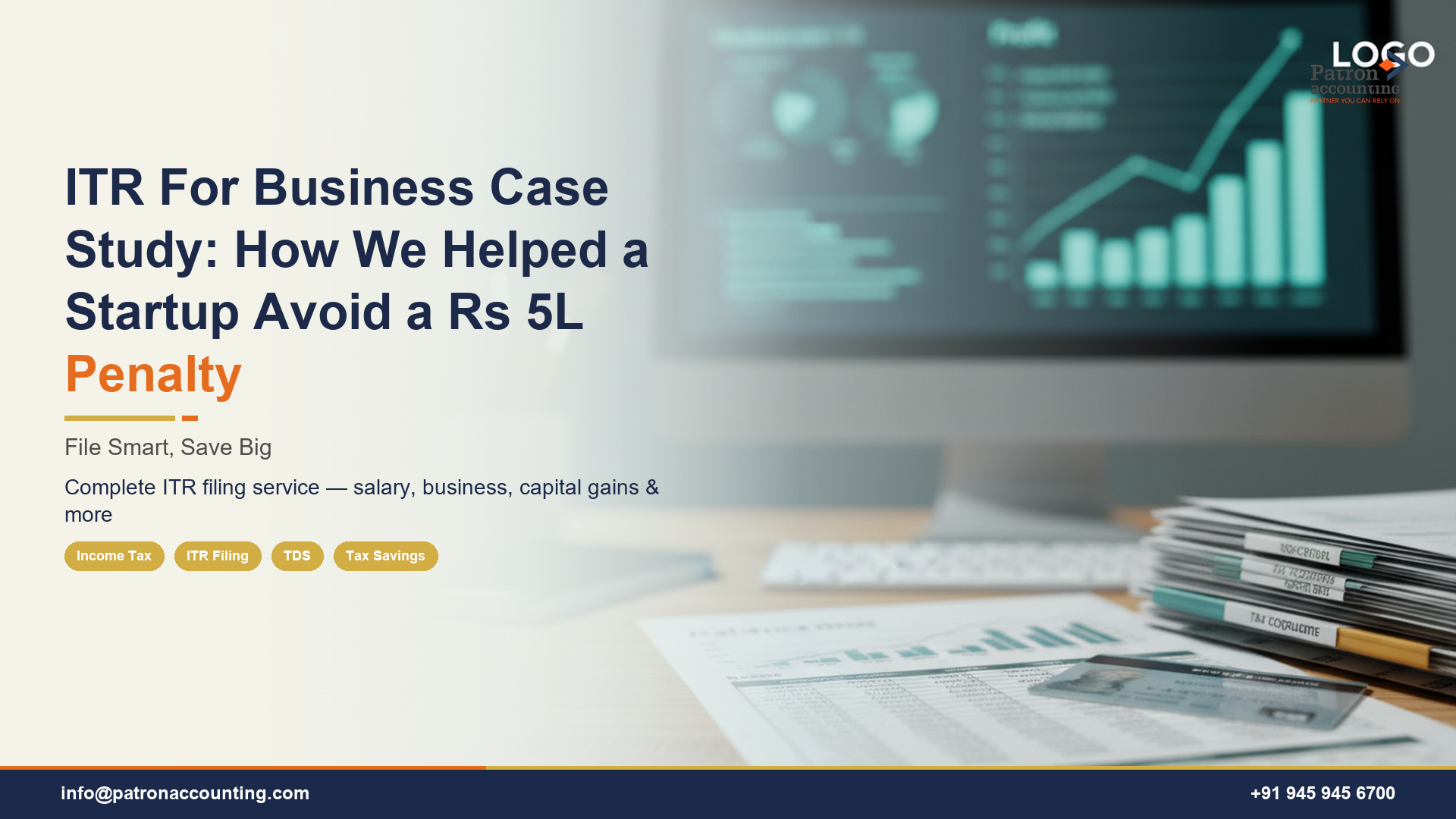 ITR For Business Case Study: How We Helped a Startup Avoid a Rs 5L Penalty