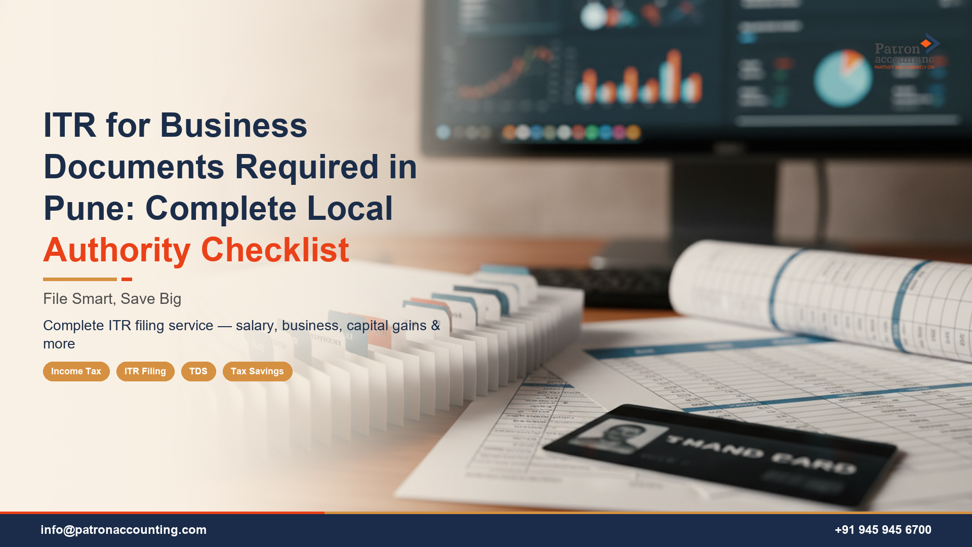 ITR for Business Documents Required in Pune: Complete Local Authority Checklist