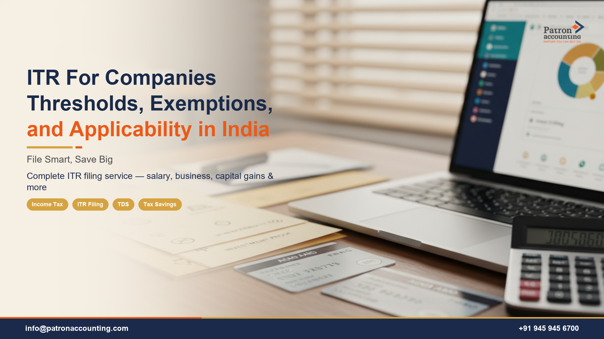 ITR For Companies Thresholds, Exemptions, and Applicability in India