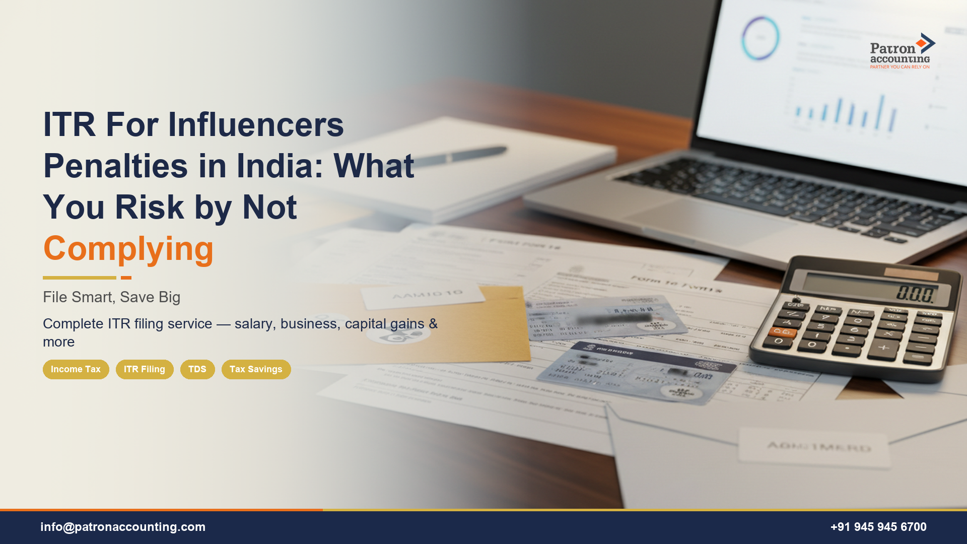 ITR For Influencers Penalties in India: What You Risk by Not Complying