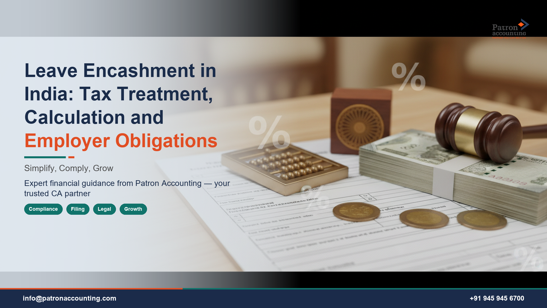 Leave Encashment in India: Tax Treatment, Calculation and Employer Obligations