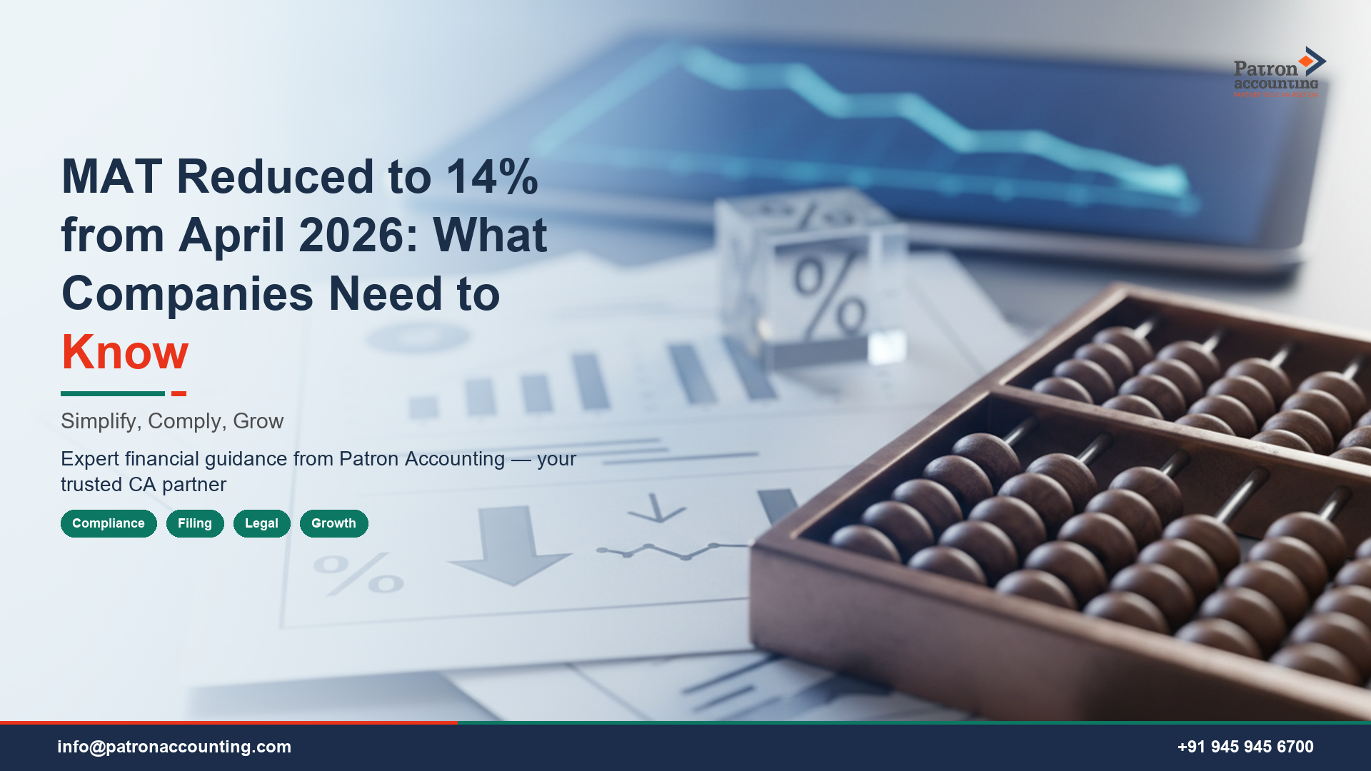 MAT Reduced to 14% from April 2026: What Companies Need to Know