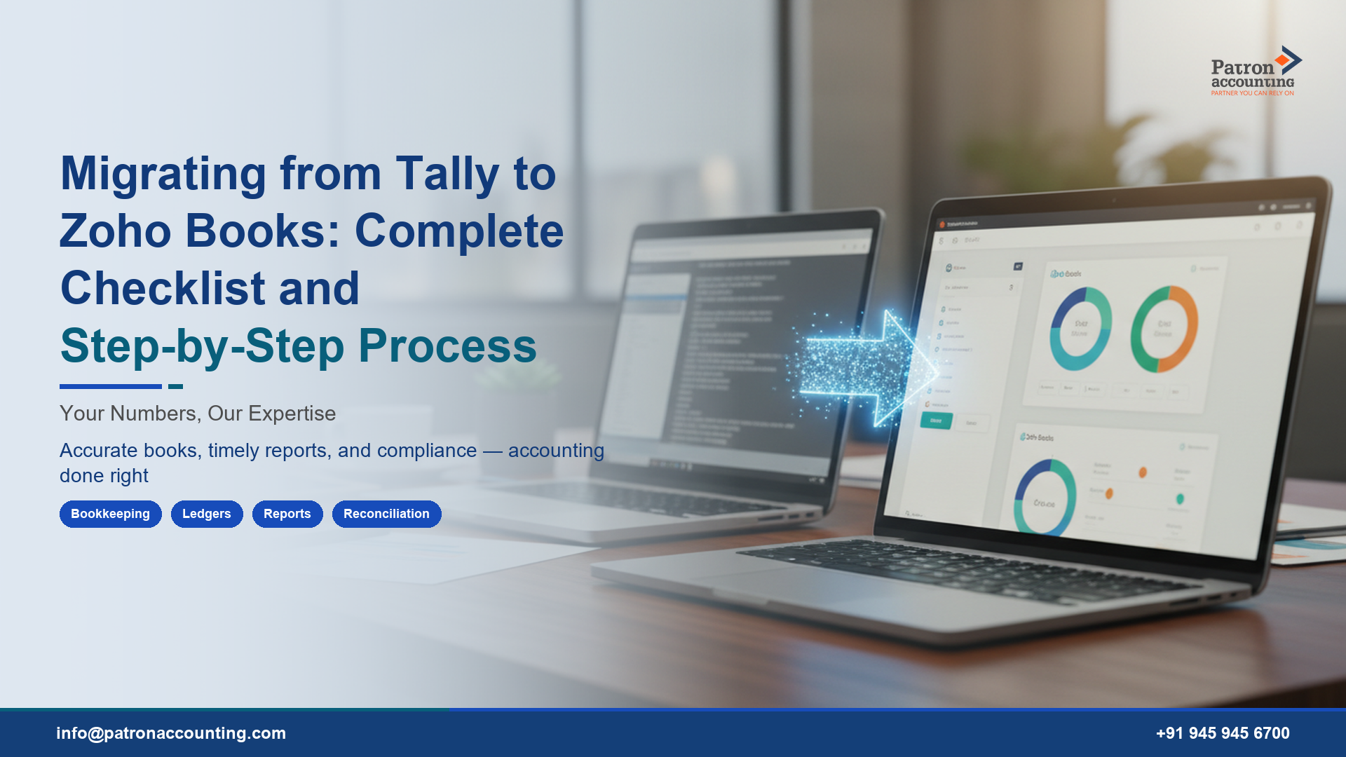 Migrating from Tally to Zoho Books: Complete Checklist and Step-by-Step Process