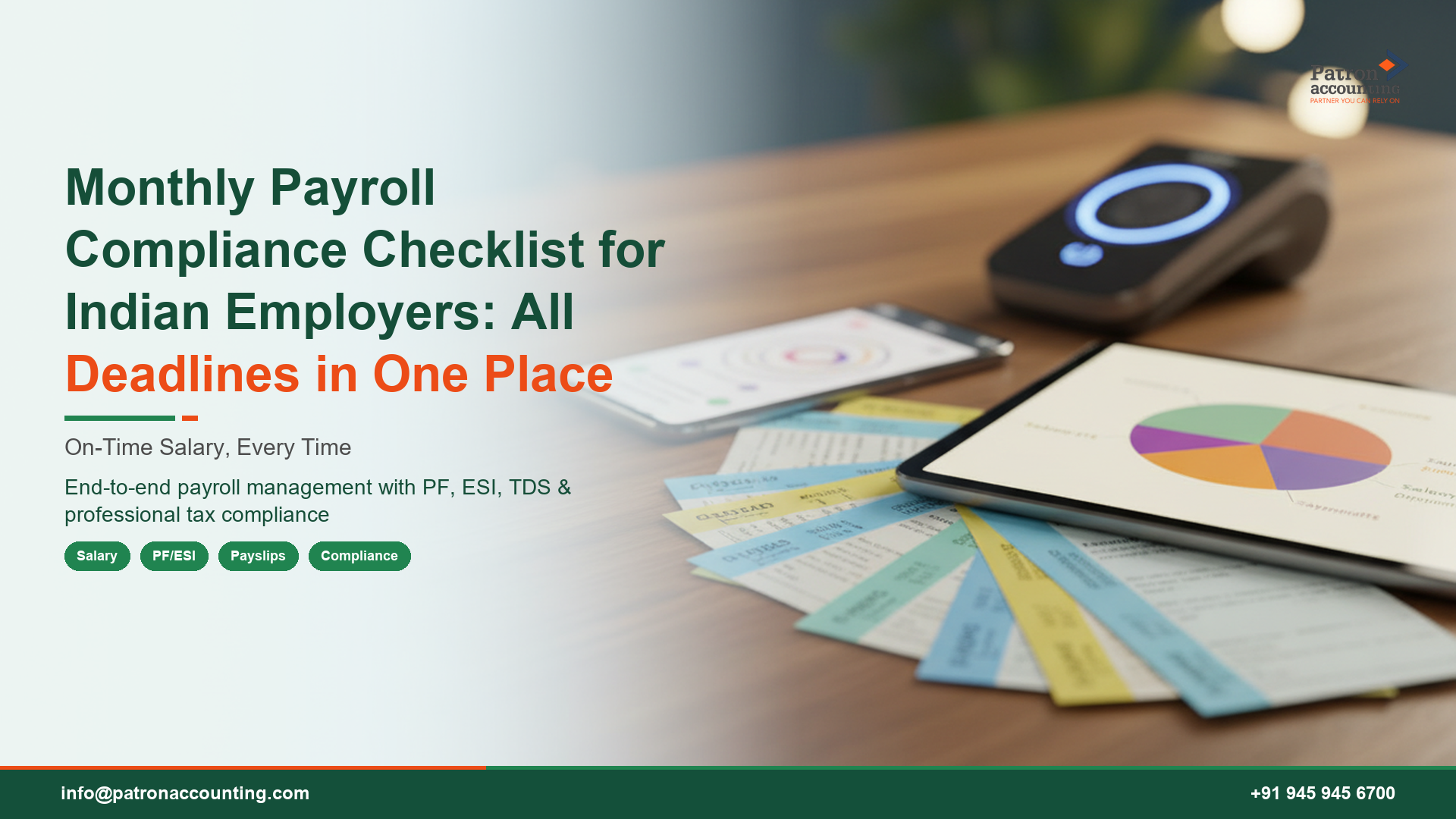 Monthly Payroll Compliance Checklist for Indian Employers: All Deadlines in One Place