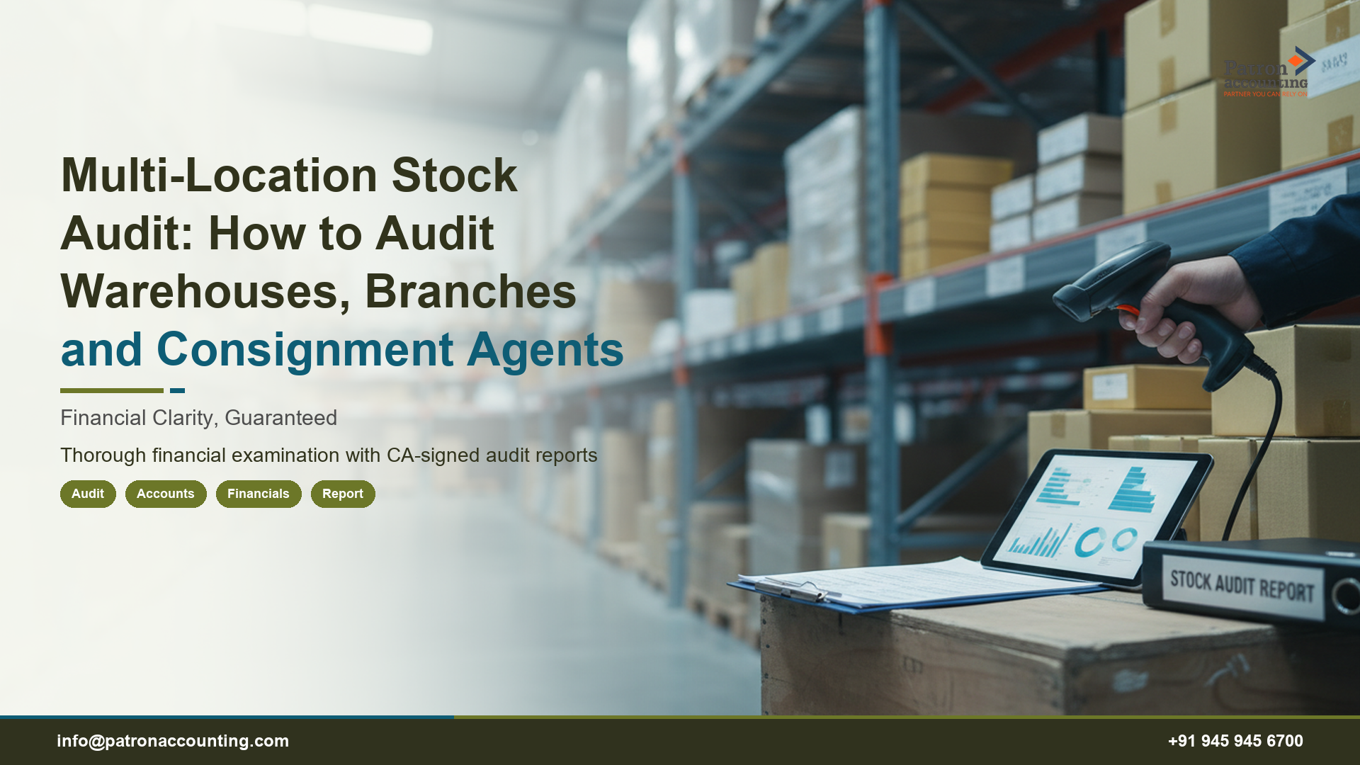 Multi-Location Stock Audit: How to Audit Warehouses, Branches and Consignment Agents