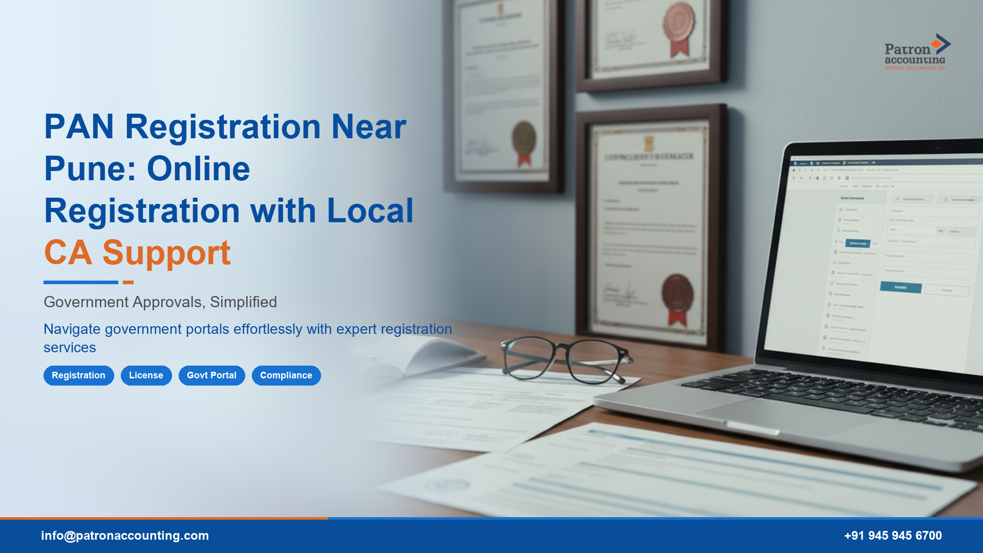 PAN Registration Near Pune: Online Registration with Local CA Support