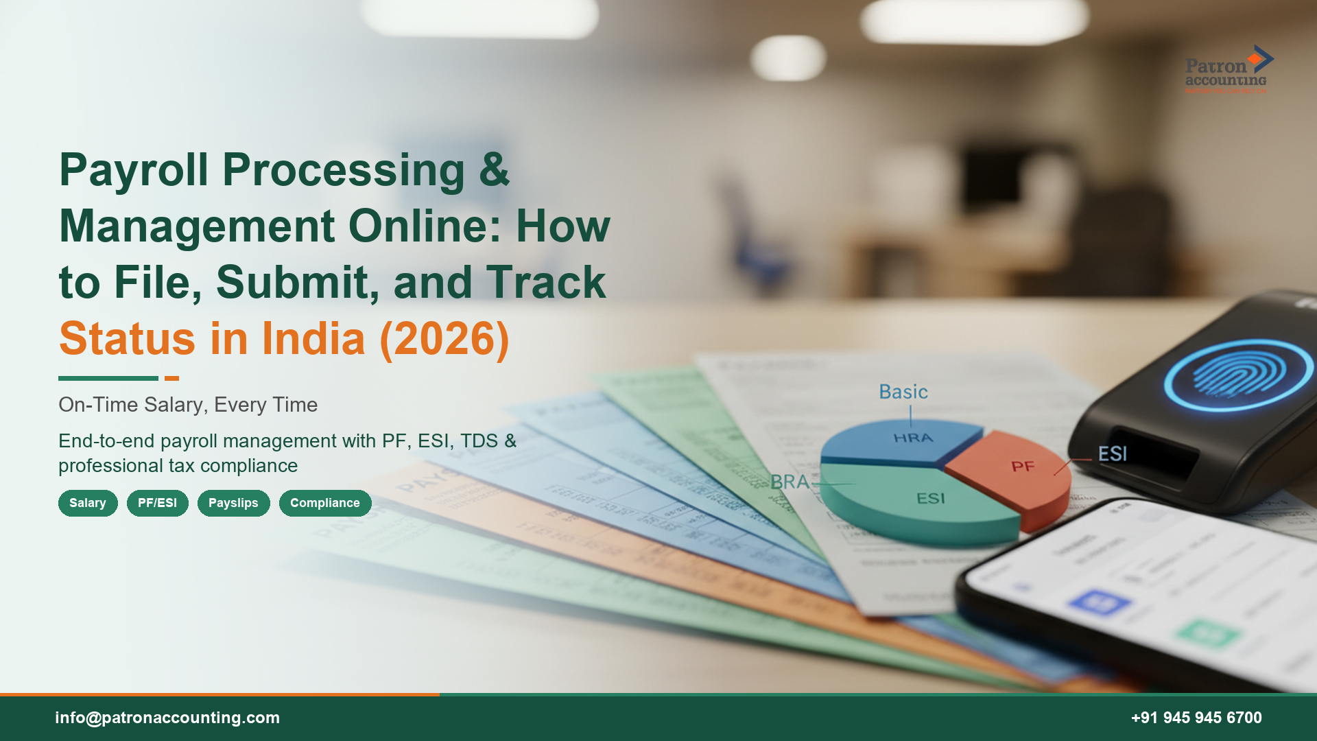 Payroll Processing & Management Online: How to File, Submit, and Track Status in India (2026)