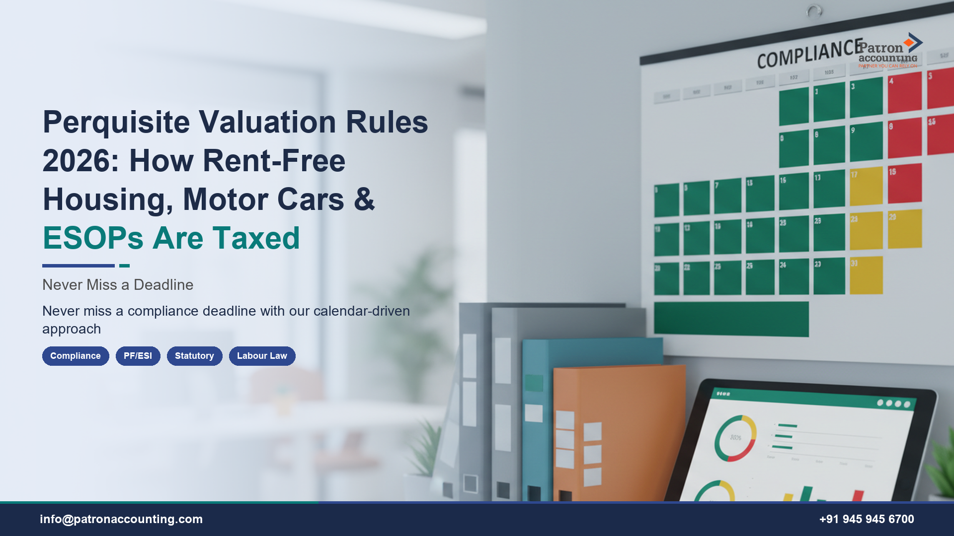 Perquisite Valuation Rules 2026: How Rent-Free Housing, Motor Cars & ESOPs Are Taxed