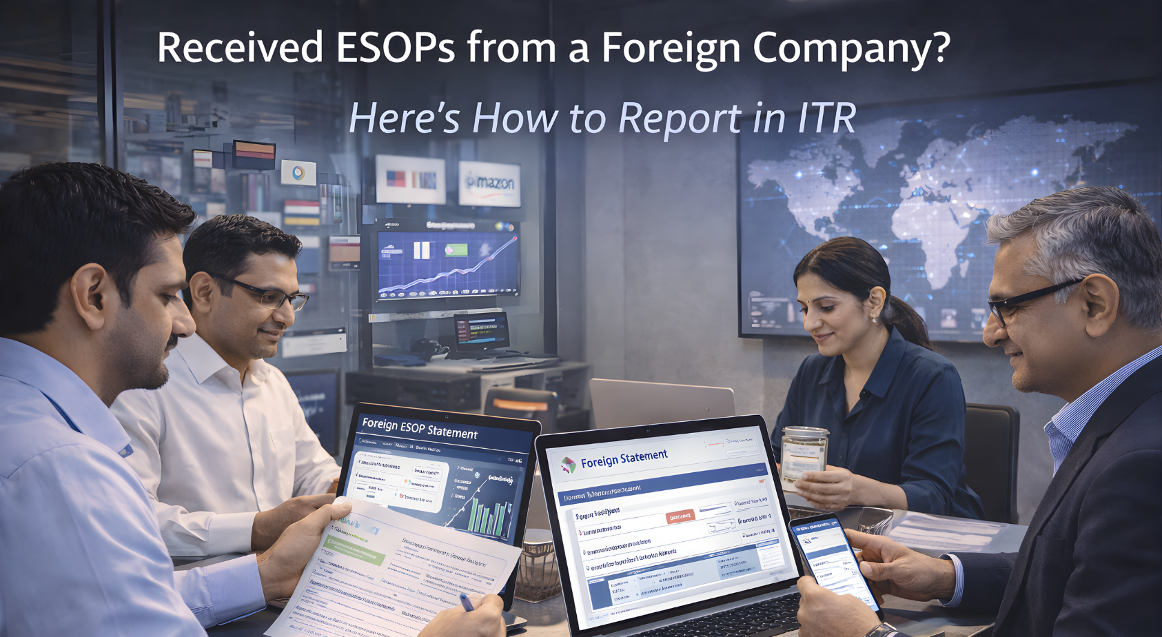 Received ESOPs from a Foreign Company? Here's How to Report in ITR
