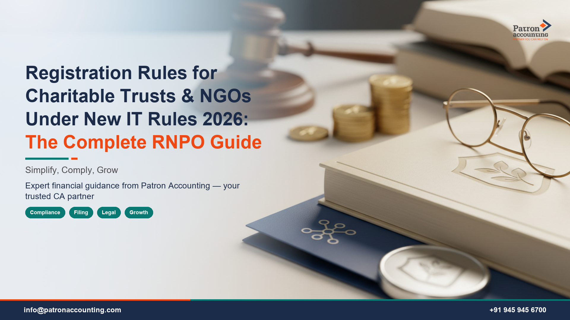 Registration Rules for Charitable Trusts & NGOs Under New IT Rules 2026: The Complete RNPO Guide